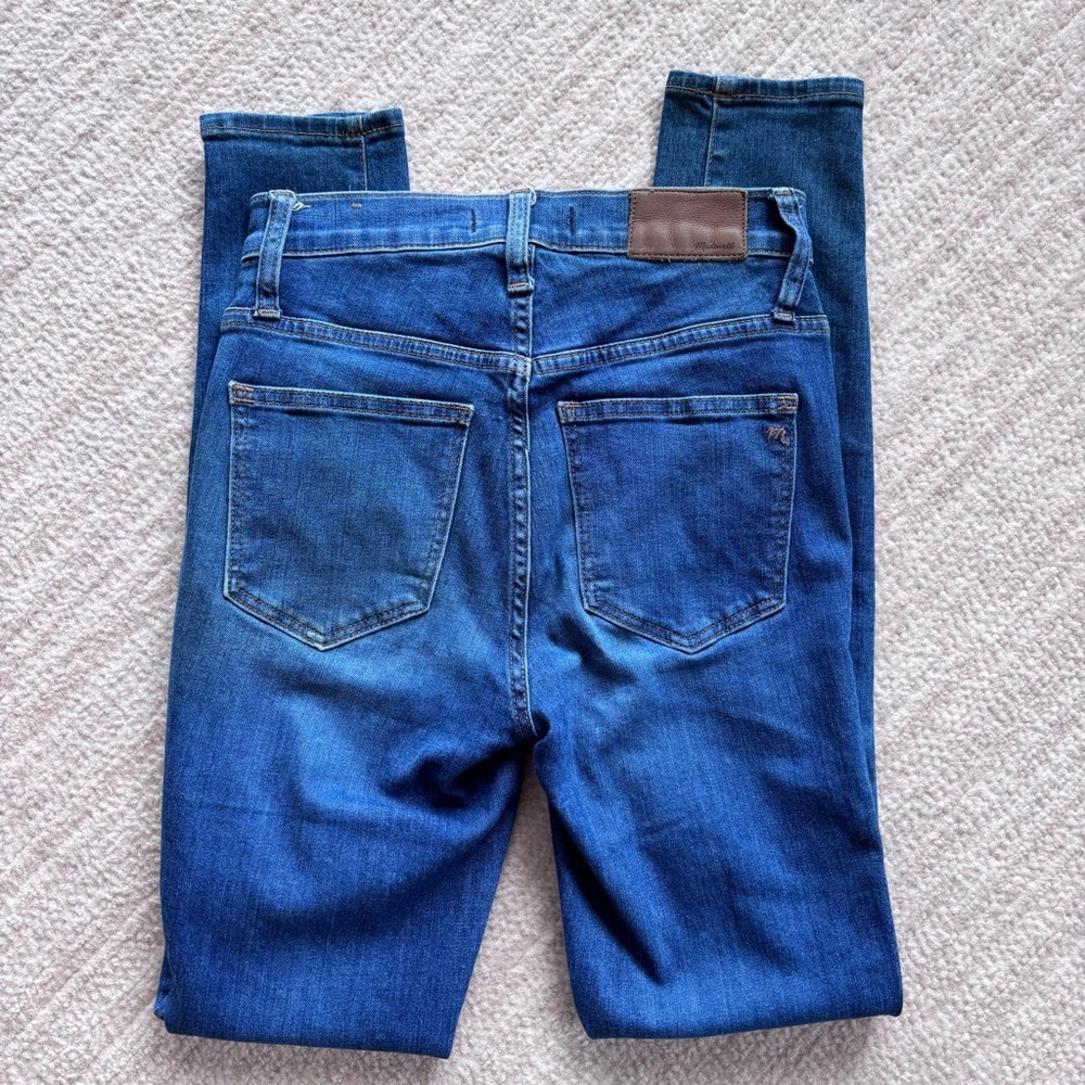 Madewell Blue Skinny Denim Jeans 24T Long Tall